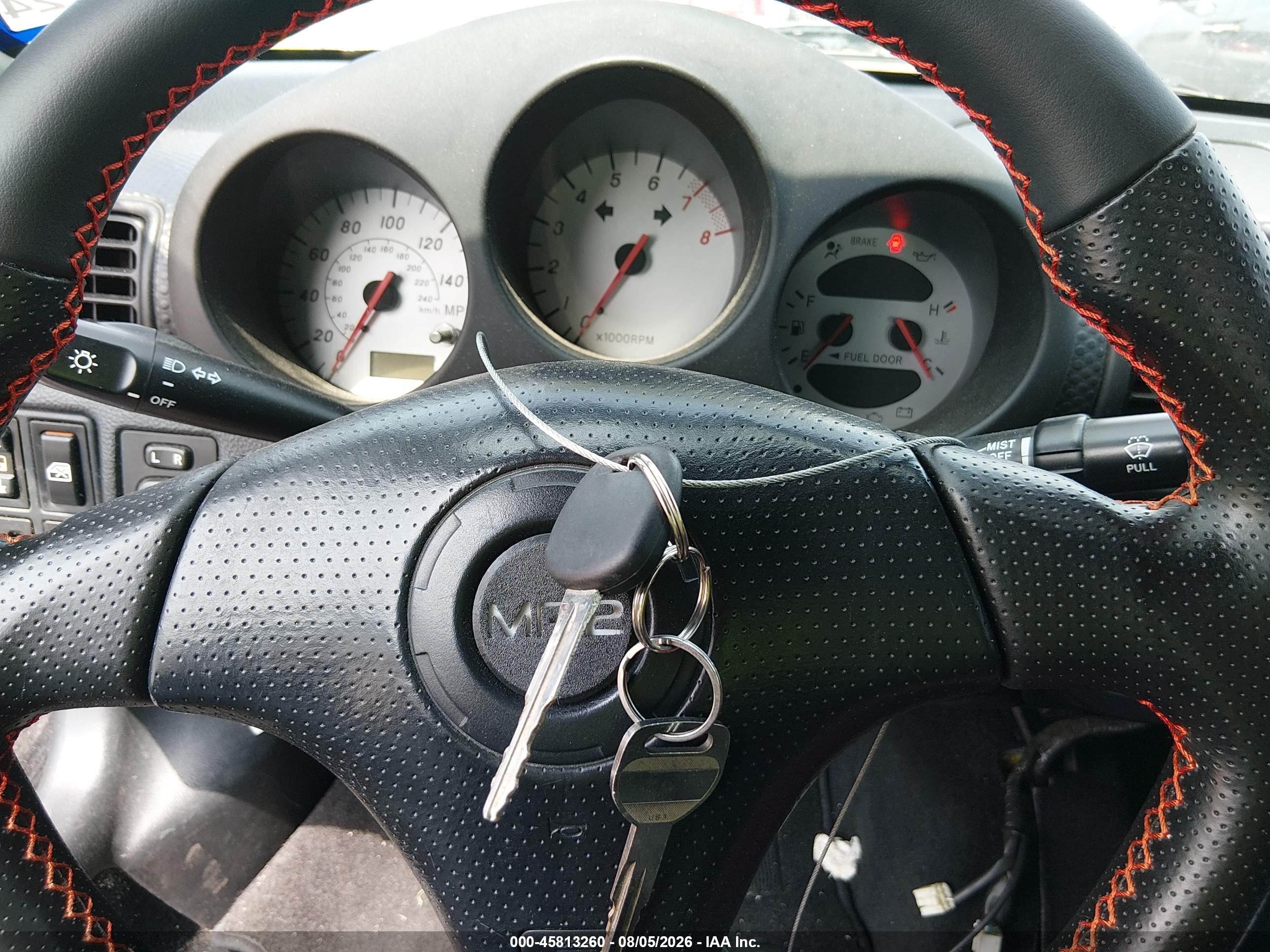 2001 Toyota Mr2 Spyder   Black vin: JTDFR320110033508