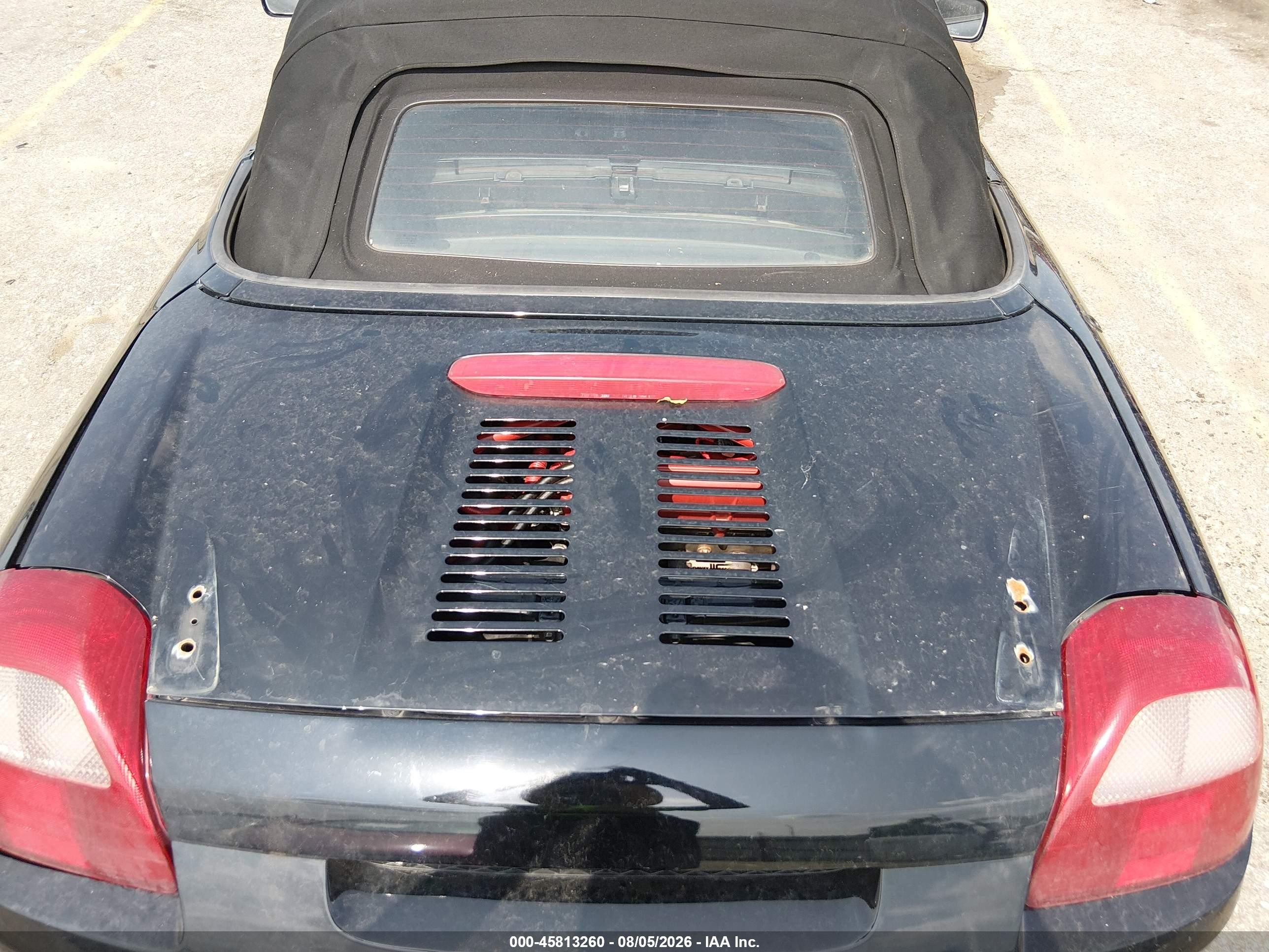 2001 Toyota Mr2 Spyder   Black vin: JTDFR320110033508