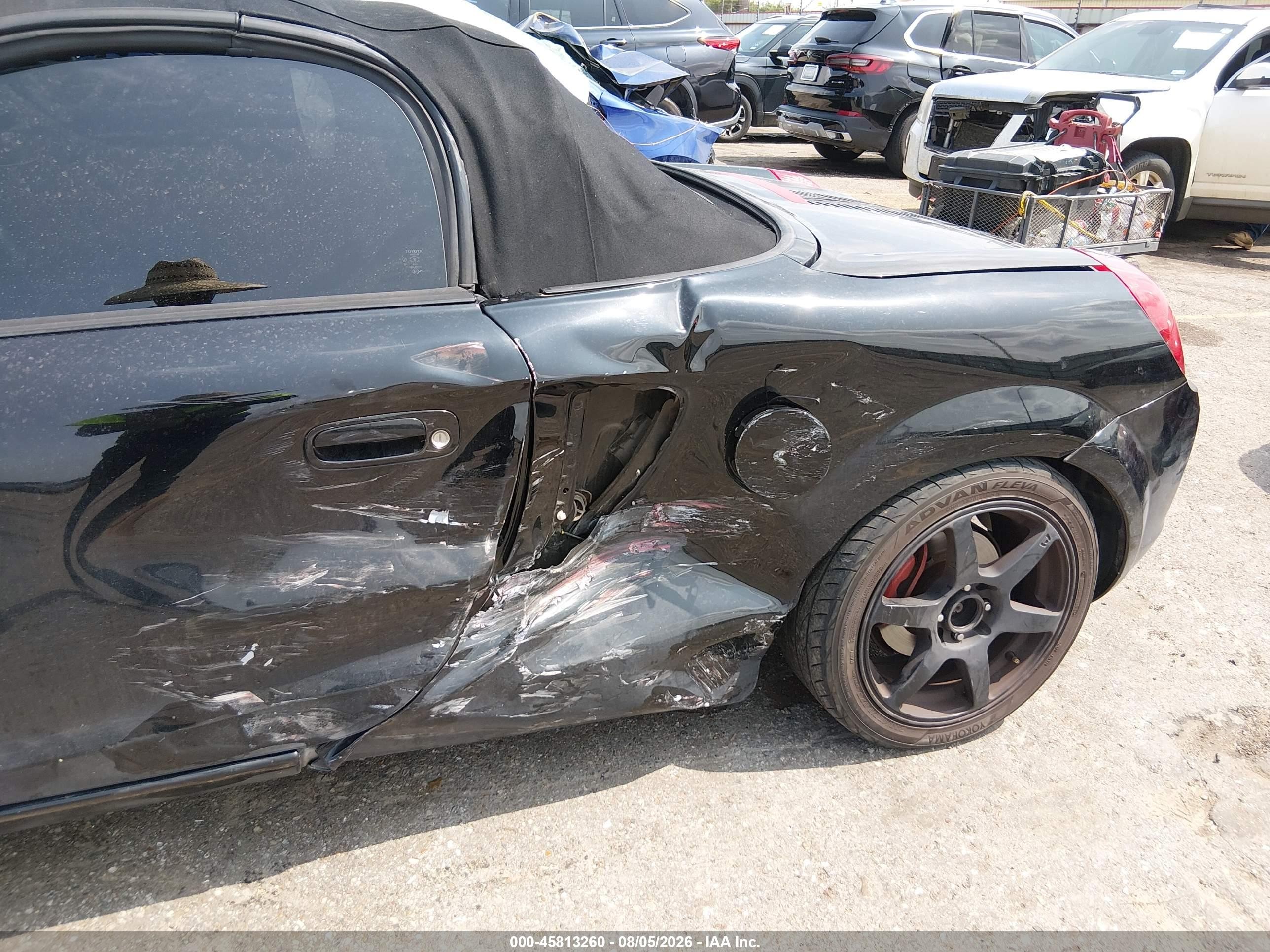 2001 Toyota Mr2 Spyder   Black vin: JTDFR320110033508