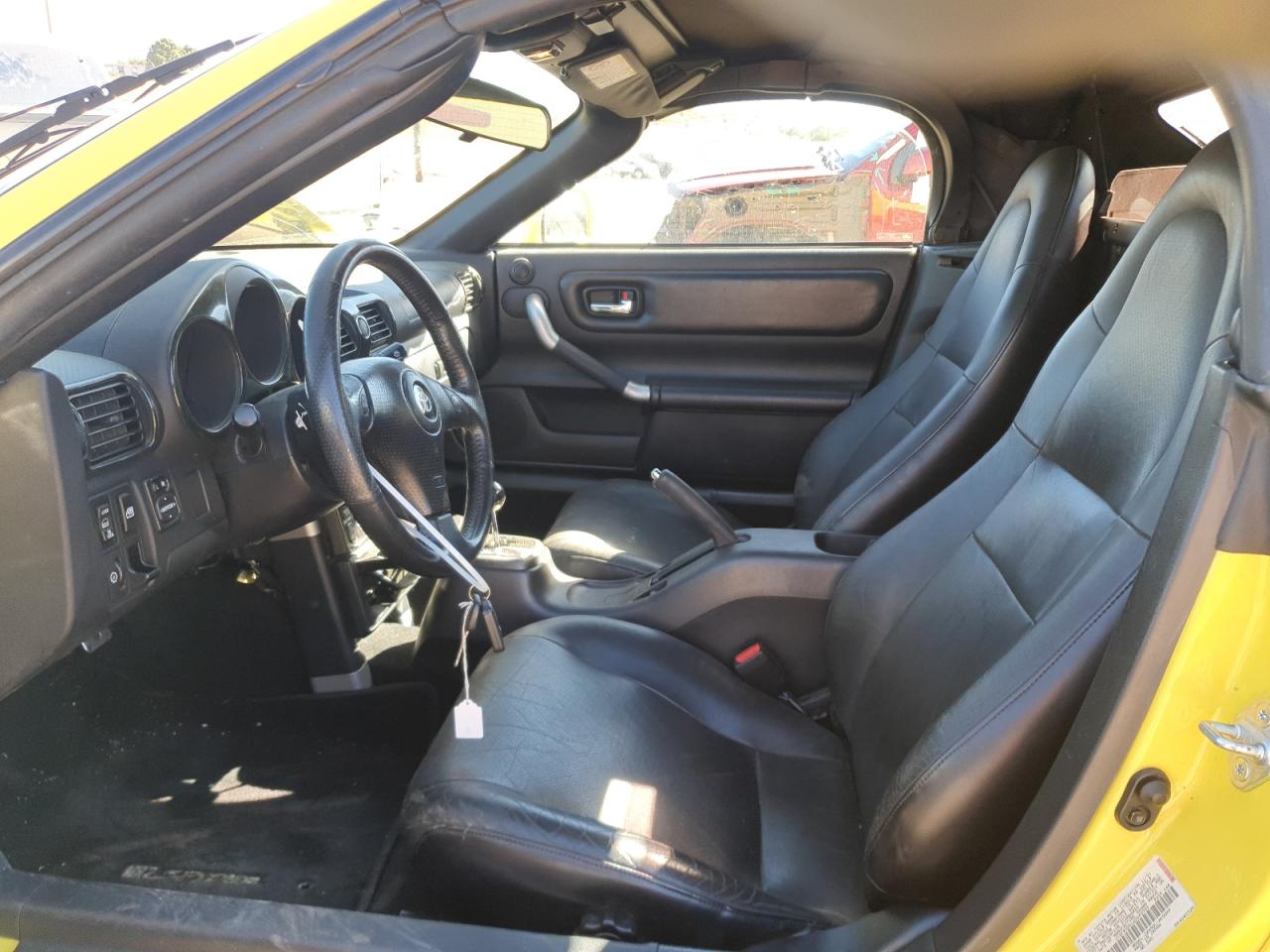 2002 Toyota Mr2 Spyder Yellow vin: JTDFR320120045353