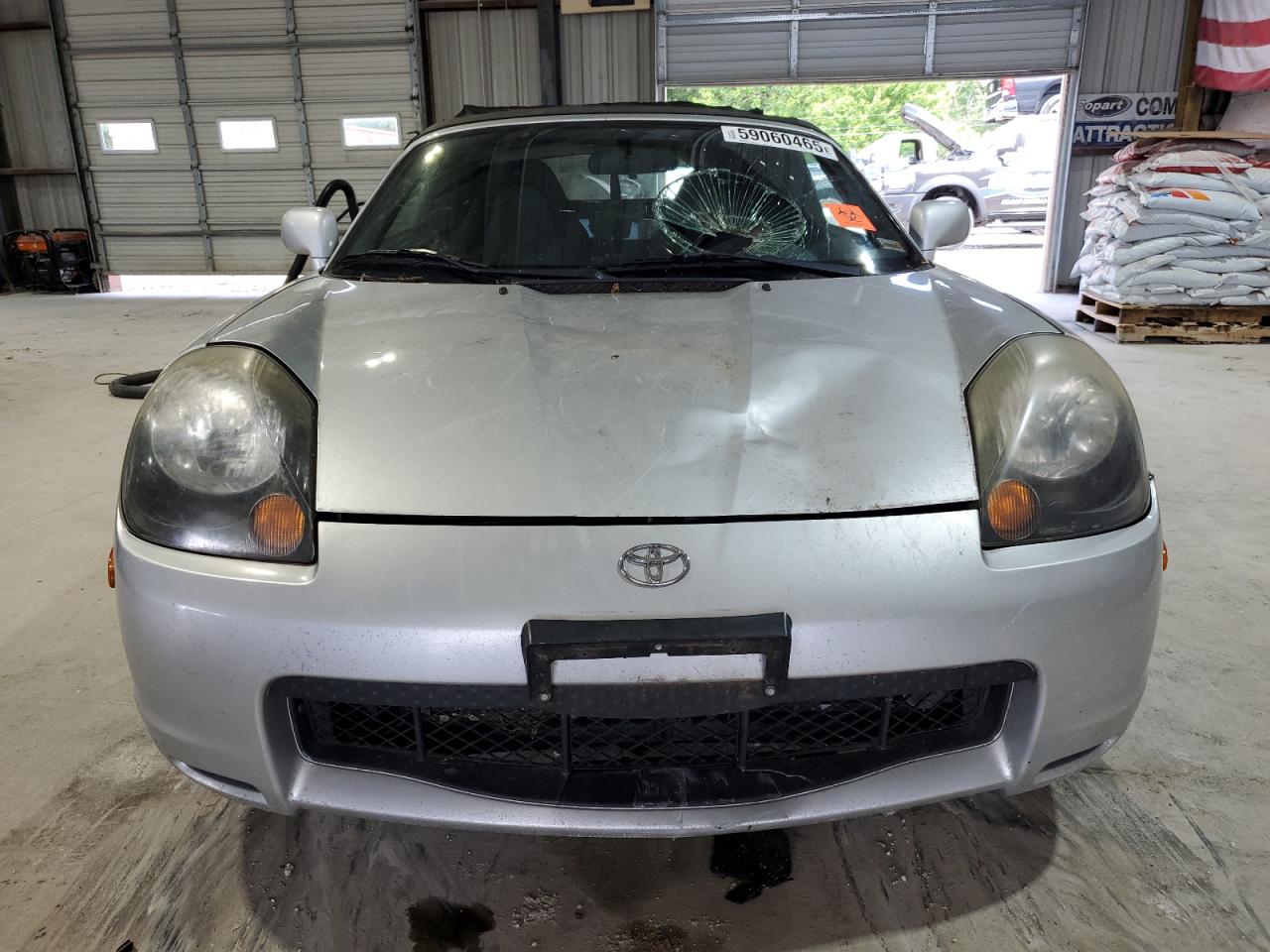 2002 Toyota Mr2 Spyder Silver vin: JTDFR320120050178
