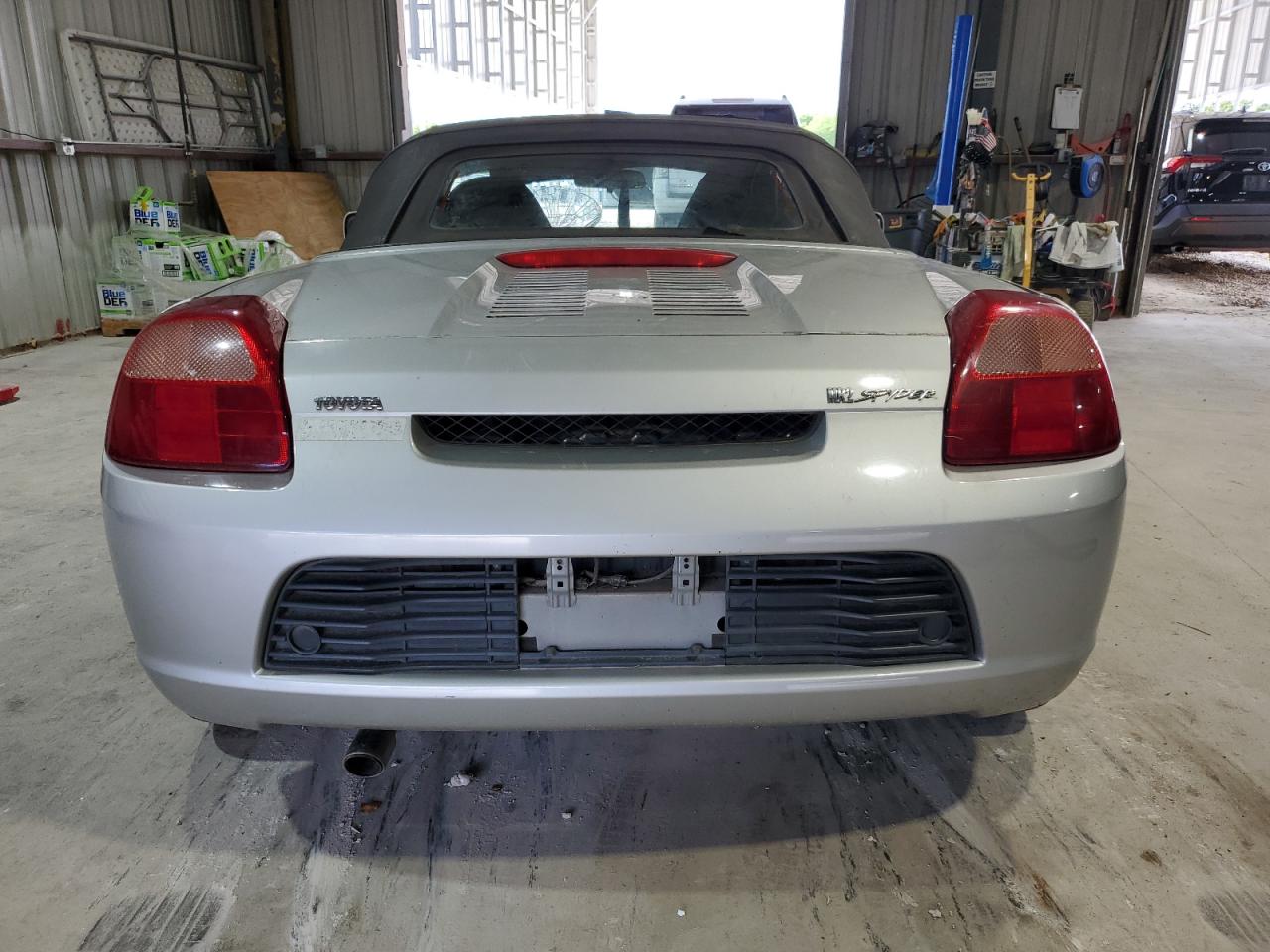 2002 Toyota Mr2 Spyder Silver vin: JTDFR320120050178