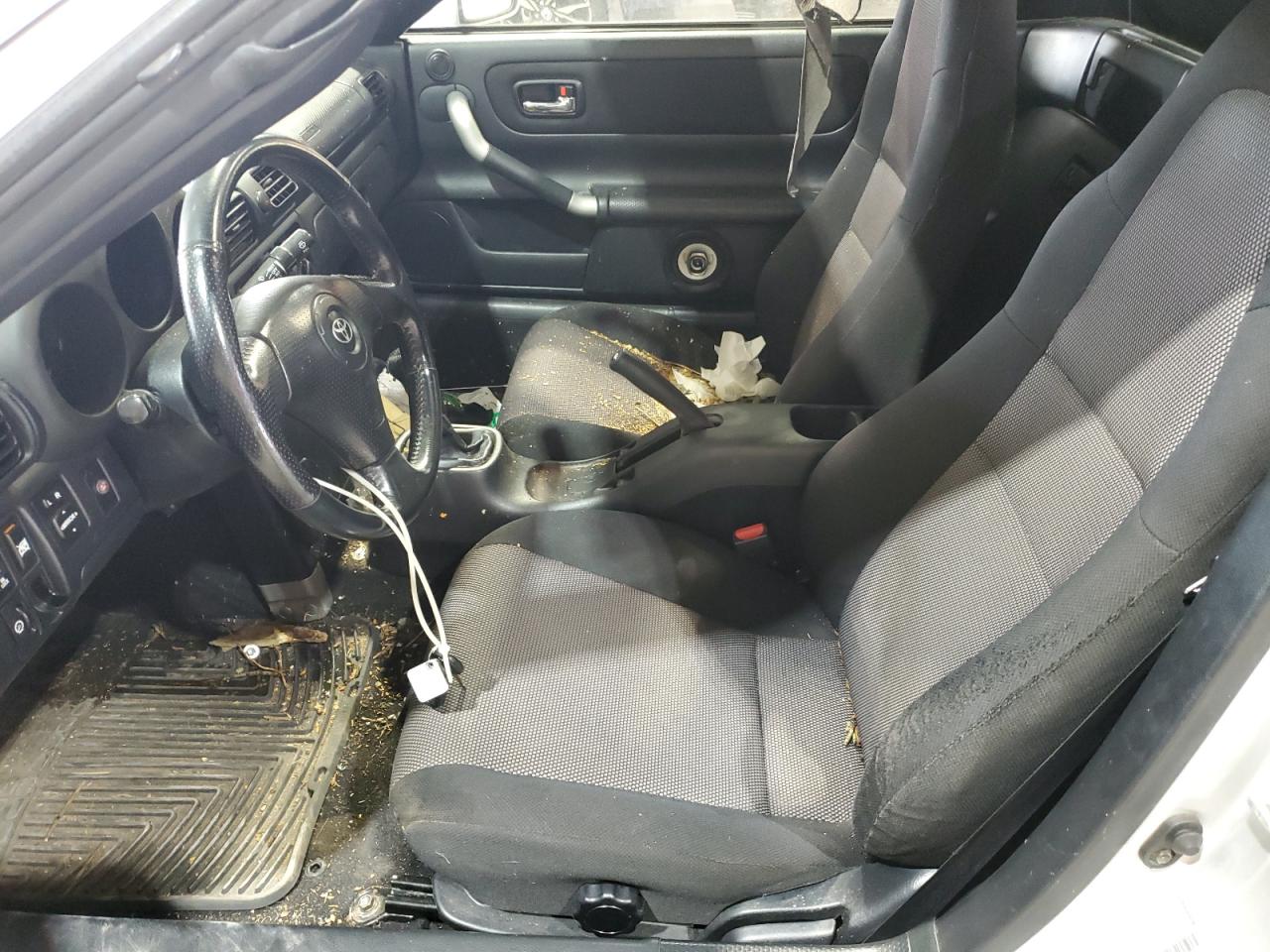 2002 Toyota Mr2 Spyder Silver vin: JTDFR320120050178