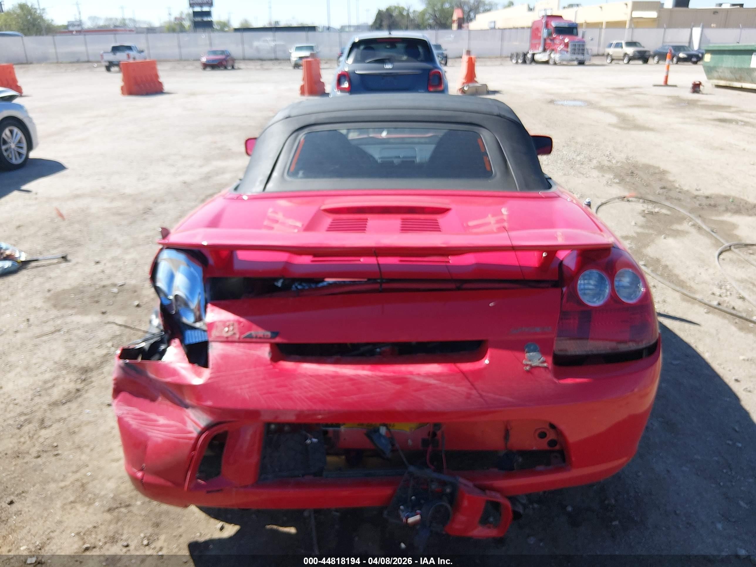 2003 Toyota Mr2 Spyder   Red vin: JTDFR320130065863