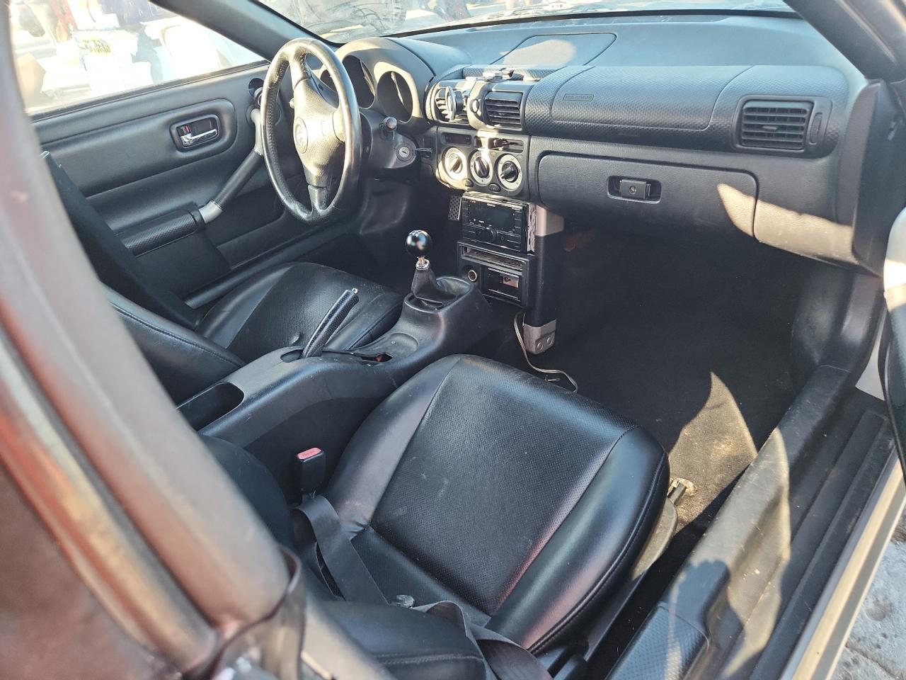 2000 Toyota Mr2 Spyder Silver vin: JTDFR3201Y0007453