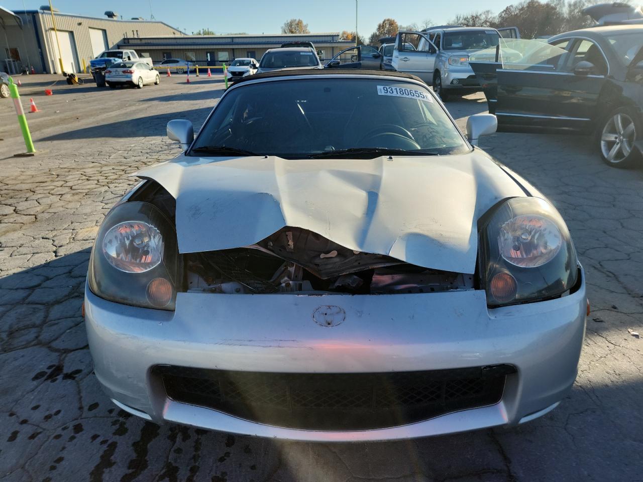 2000 Toyota Mr2 Spyder Silver vin: JTDFR3201Y0007453