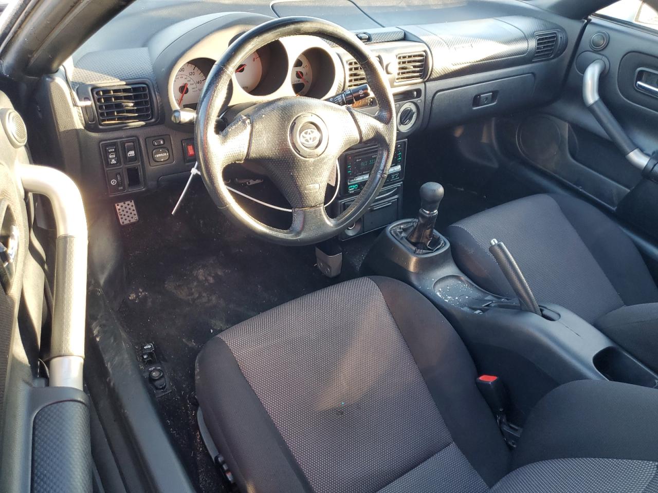 2000 Toyota Mr2 Spyder Silver vin: JTDFR3201Y0010806