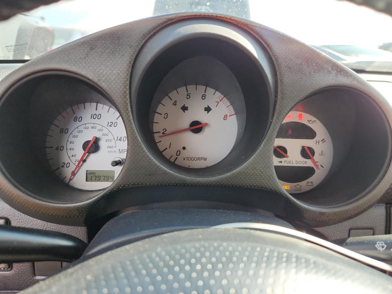 2000 Toyota Mr2 Spyder Red vin: JTDFR3201Y0013916