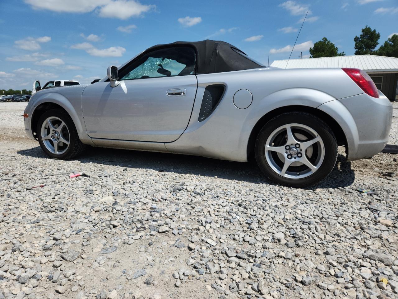 2000 Toyota Mr2 Spyder Silver vin: JTDFR3201Y0018338