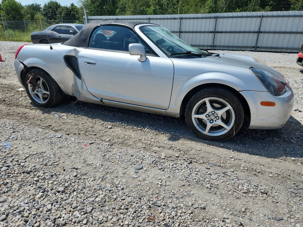 2000 Toyota Mr2 Spyder Silver vin: JTDFR3201Y0018338