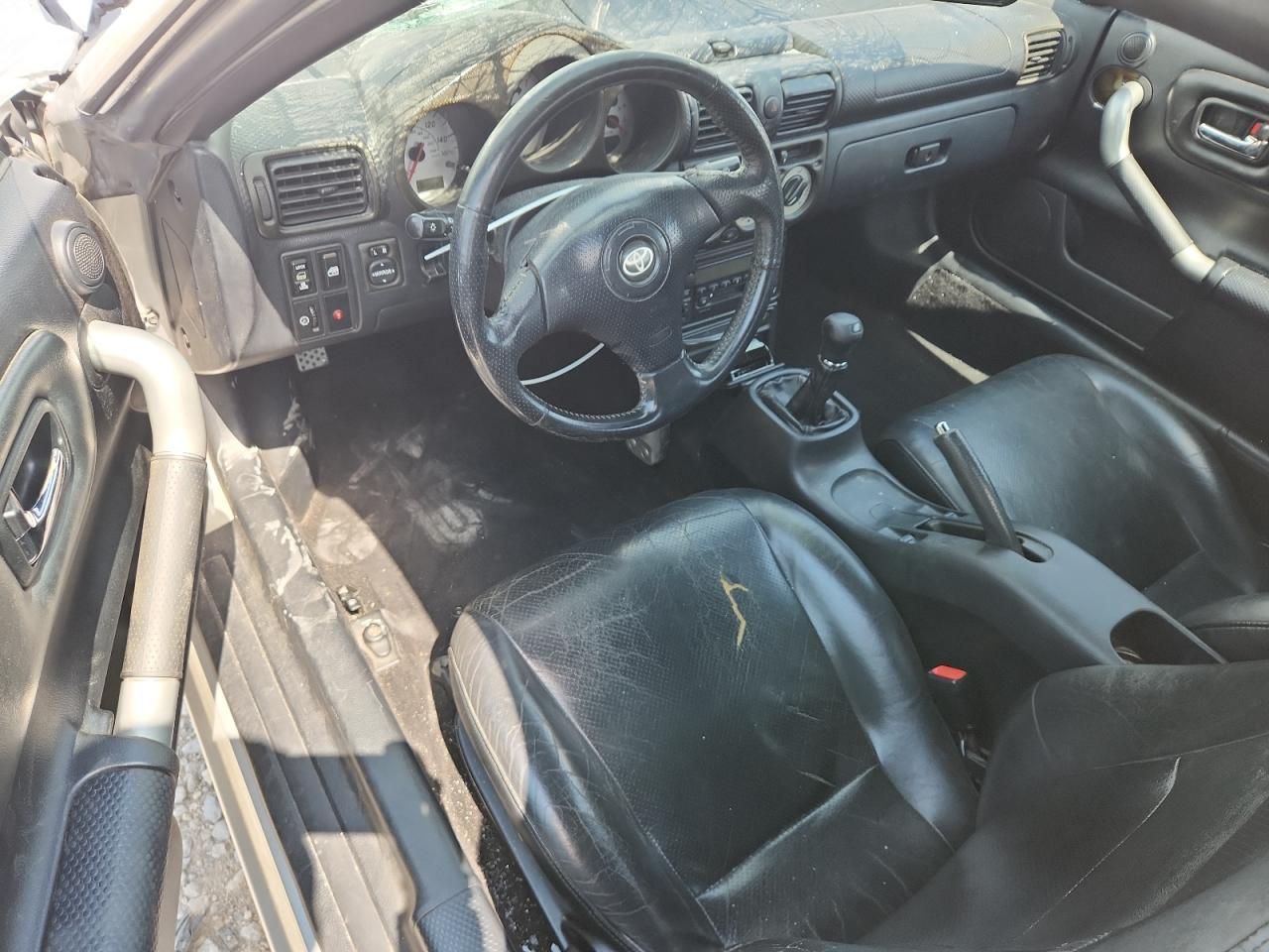 2000 Toyota Mr2 Spyder Silver vin: JTDFR3201Y0018338