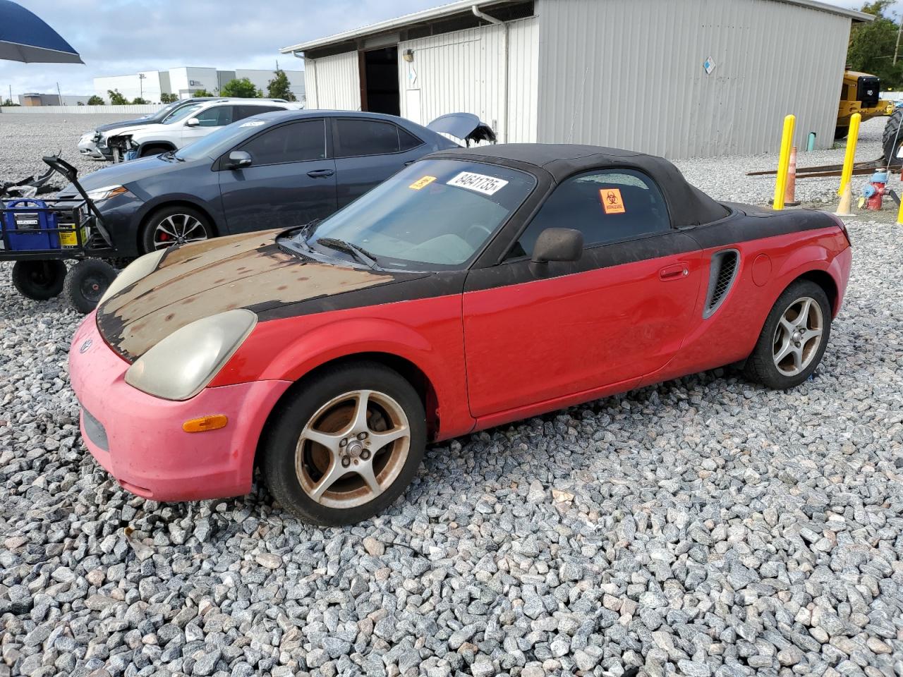 2002 Toyota Mr2 Spyder Red vin: JTDFR320220042610