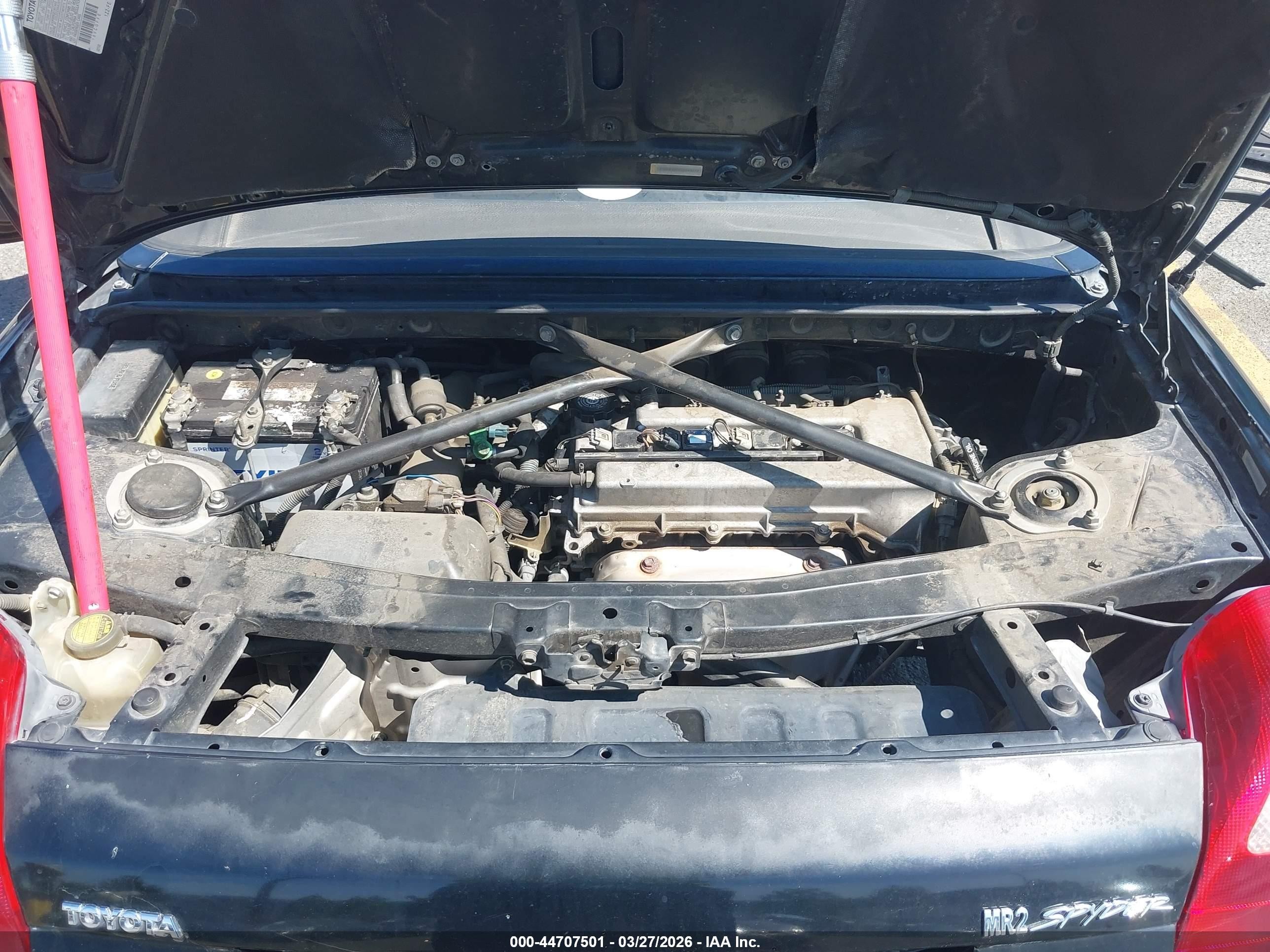 2002 Toyota Mr2 Spyder   Black vin: JTDFR320220043272