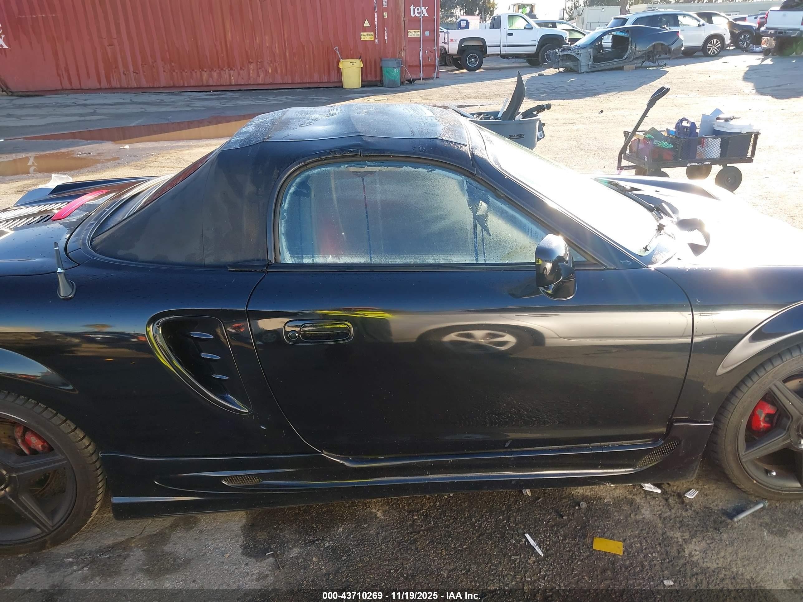 2002 Toyota Mr2 Spyder   Black vin: JTDFR320220051534