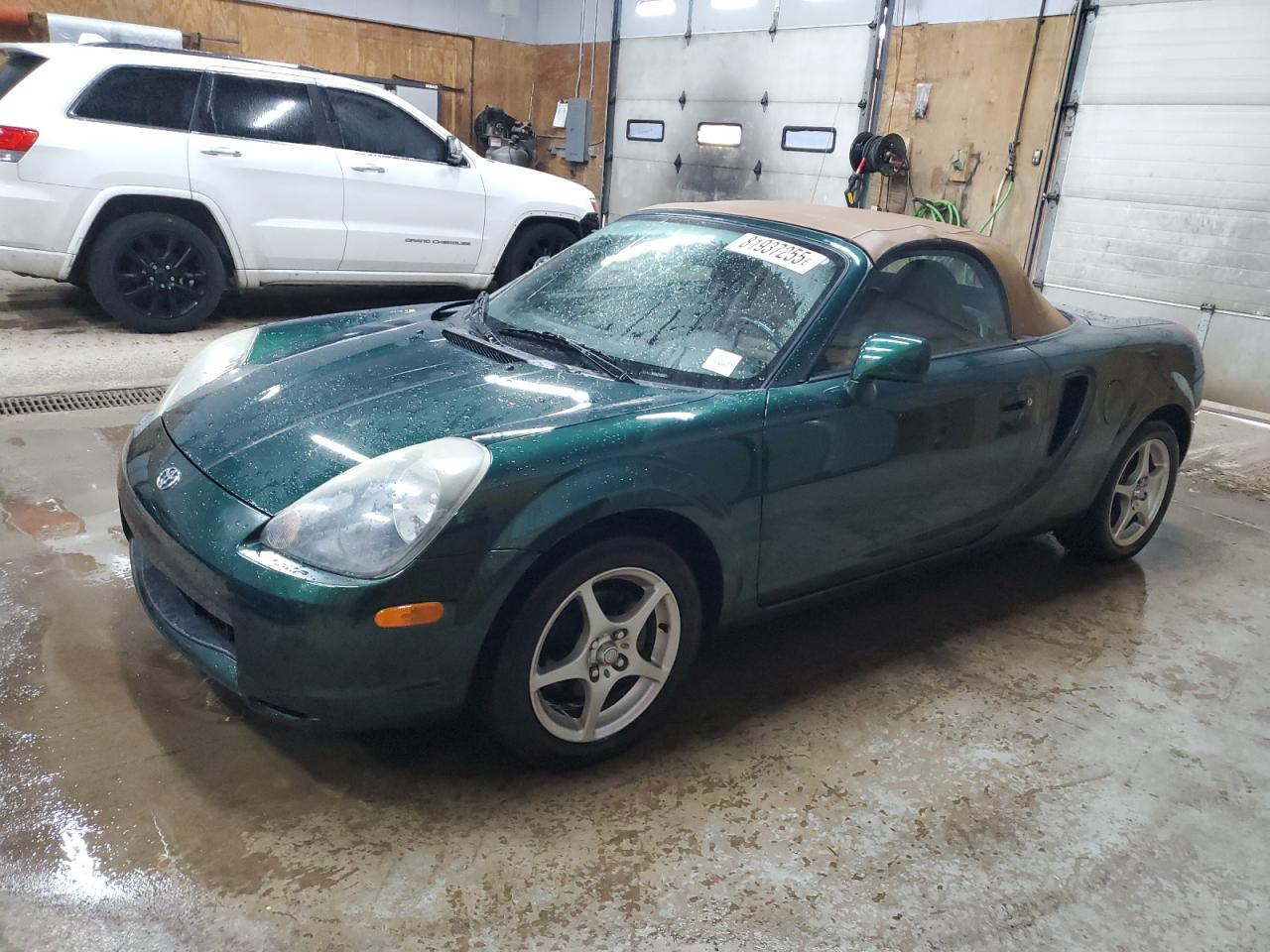 2002 Toyota Mr2 Spyder Green vin: JTDFR320220053168