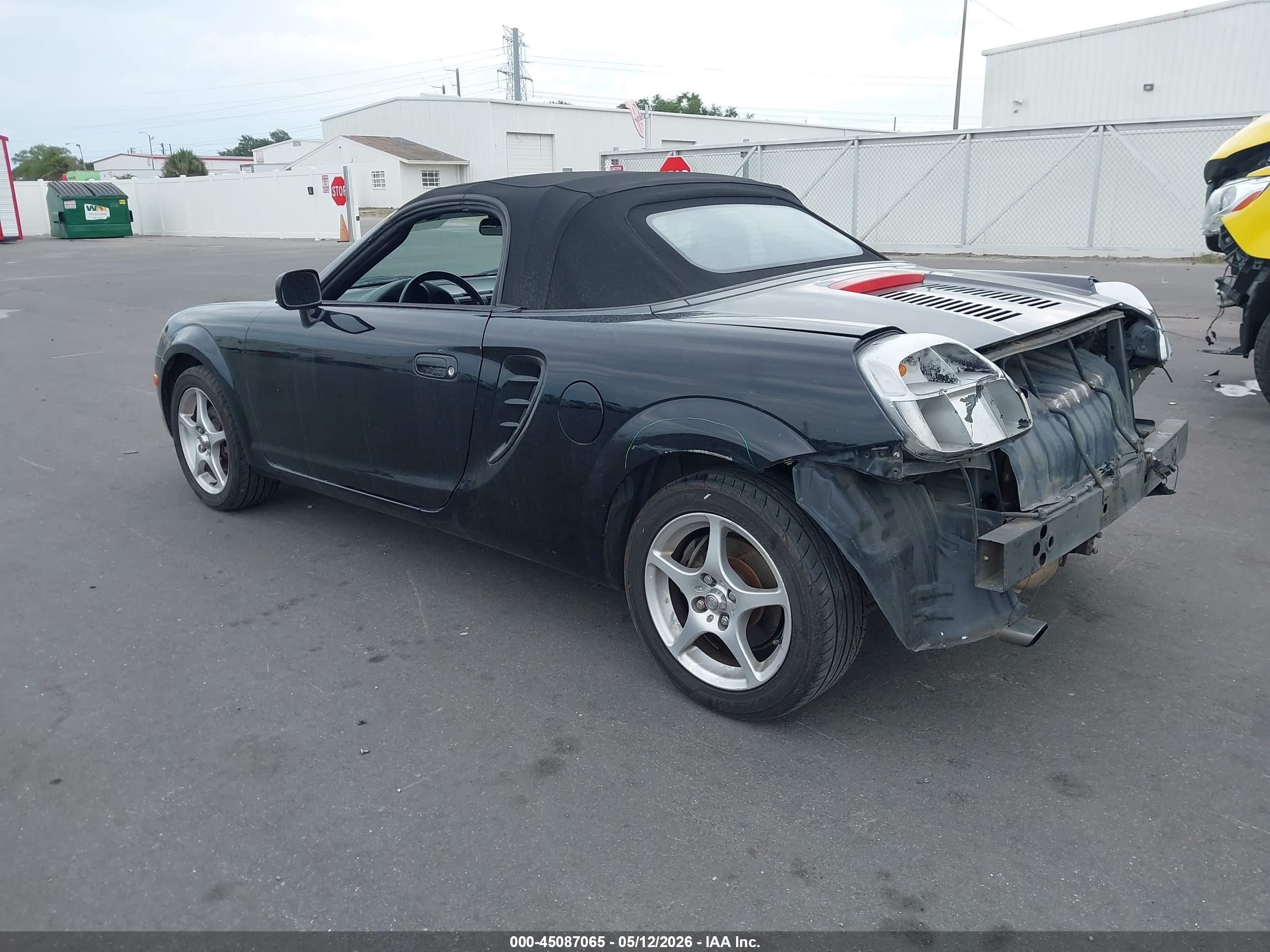 2001 Toyota Mr2 Spyder   Black vin: JTDFR320310039584