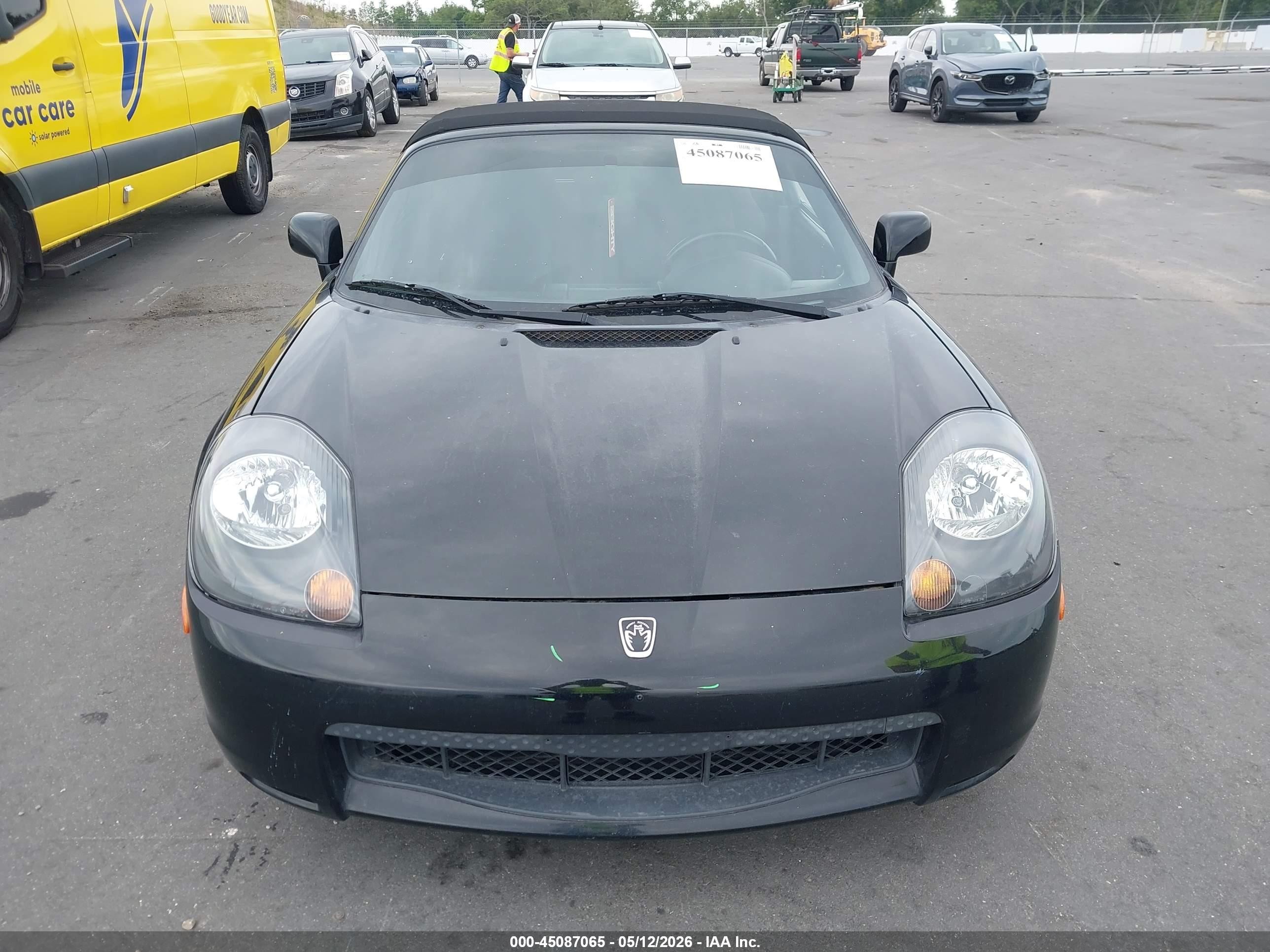2001 Toyota Mr2 Spyder   Black vin: JTDFR320310039584