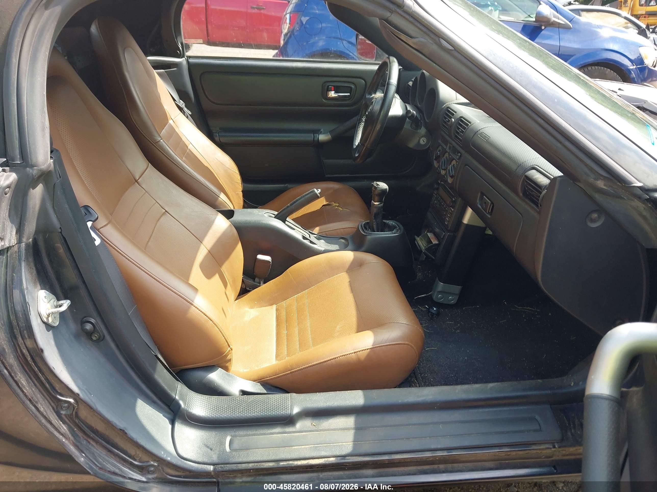 2001 Toyota Mr2 Spyder   Черный vin: JTDFR320310041111