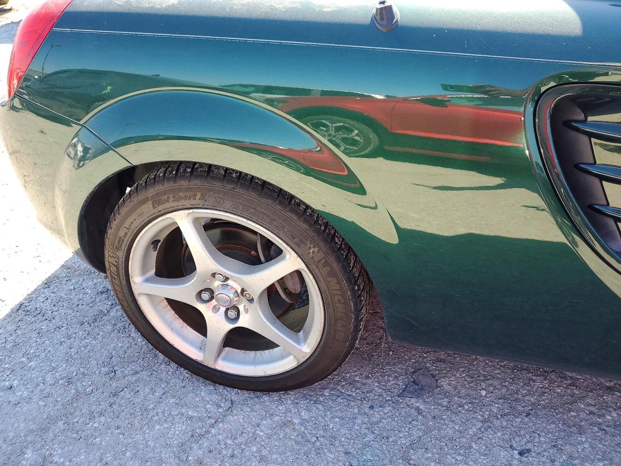 2004 Toyota Mr2 Spyder Green vin: JTDFR320340067292
