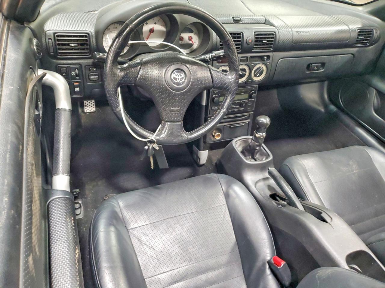2004 Toyota Mr2 Spyder Base Silver vin: JTDFR320340068183