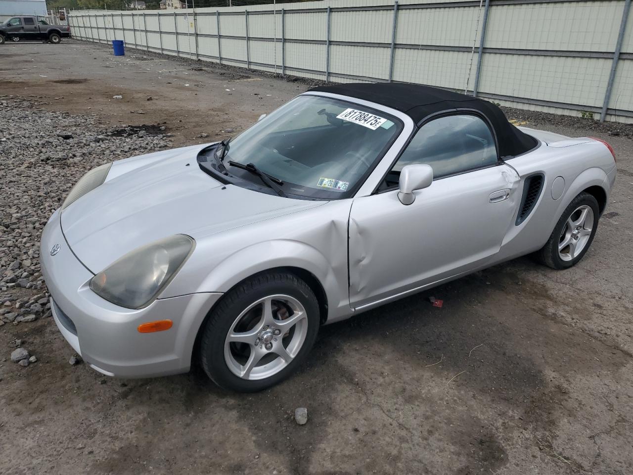 2000 Toyota Mr2 Silver vin: JTDFR3203Y0006935