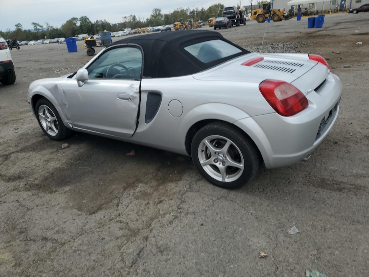 2000 Toyota Mr2 Silver vin: JTDFR3203Y0006935