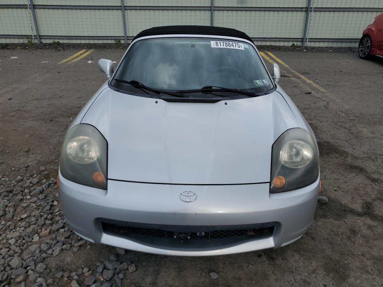 2000 Toyota Mr2 Silver vin: JTDFR3203Y0006935