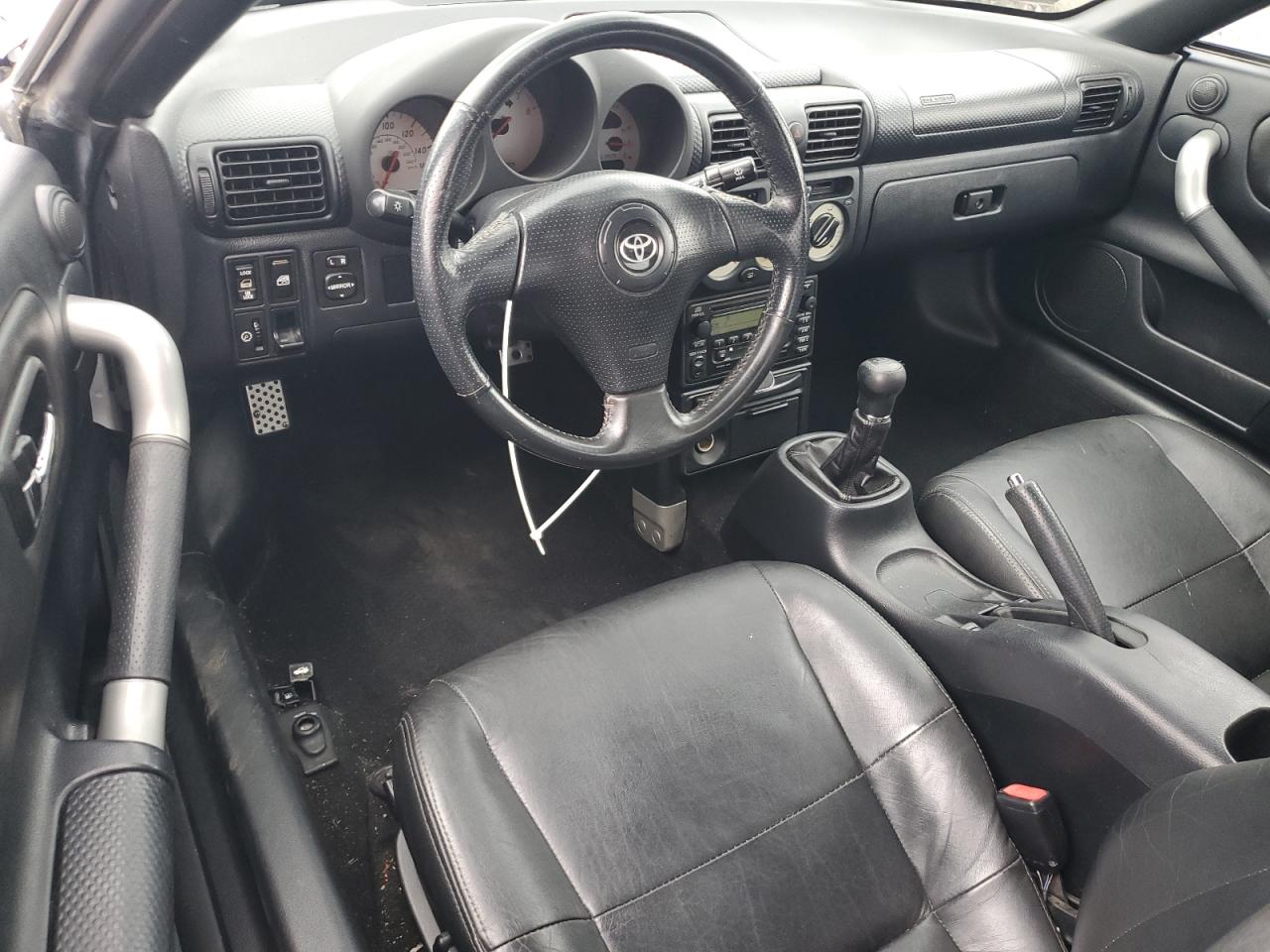 2000 Toyota Mr2 Silver vin: JTDFR3203Y0006935