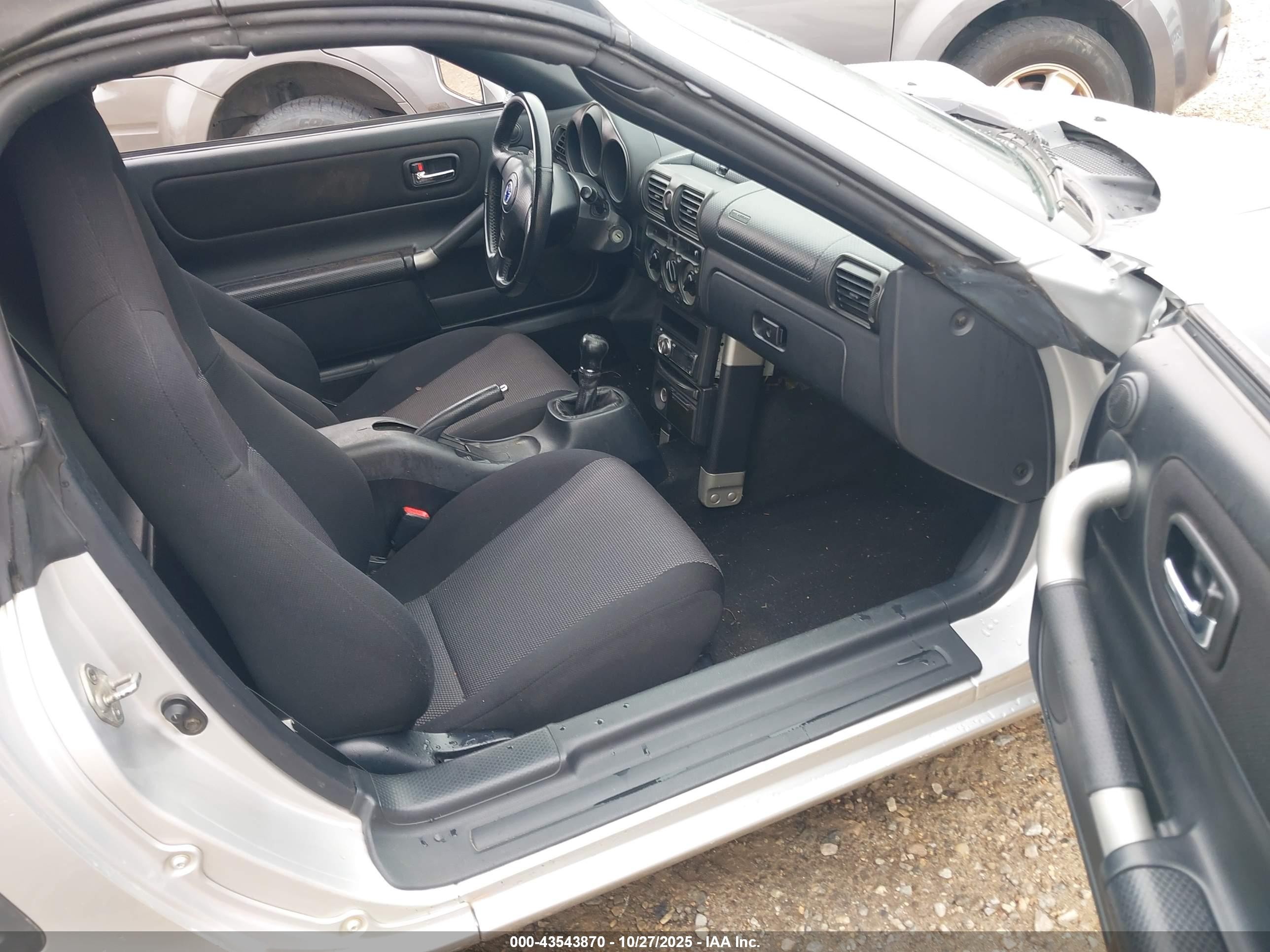 2001 Toyota Mr2 Spyder   Silver vin: JTDFR320410026536