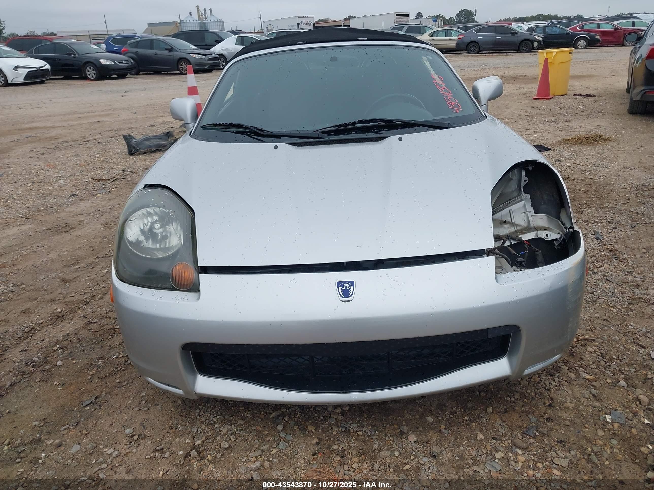 2001 Toyota Mr2 Spyder   Silver vin: JTDFR320410026536