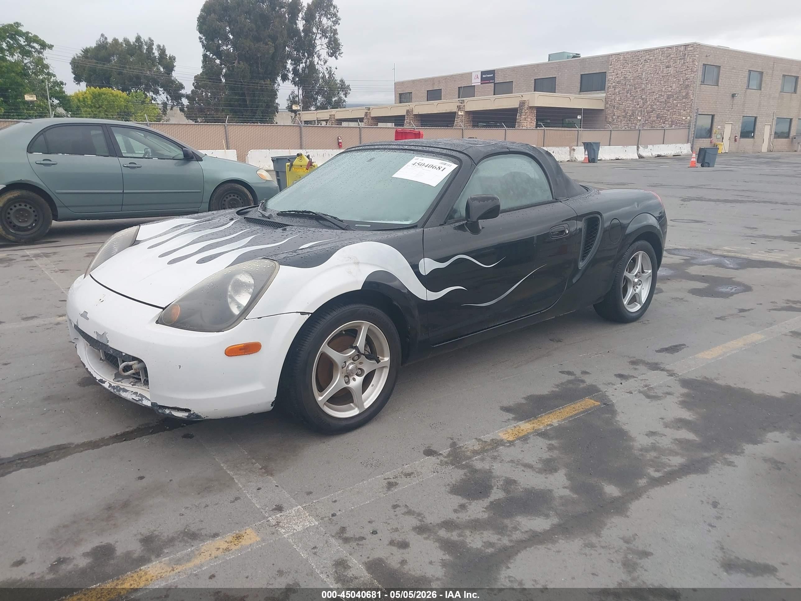 2001 Toyota Mr2 Spyder   Black vin: JTDFR320410029422