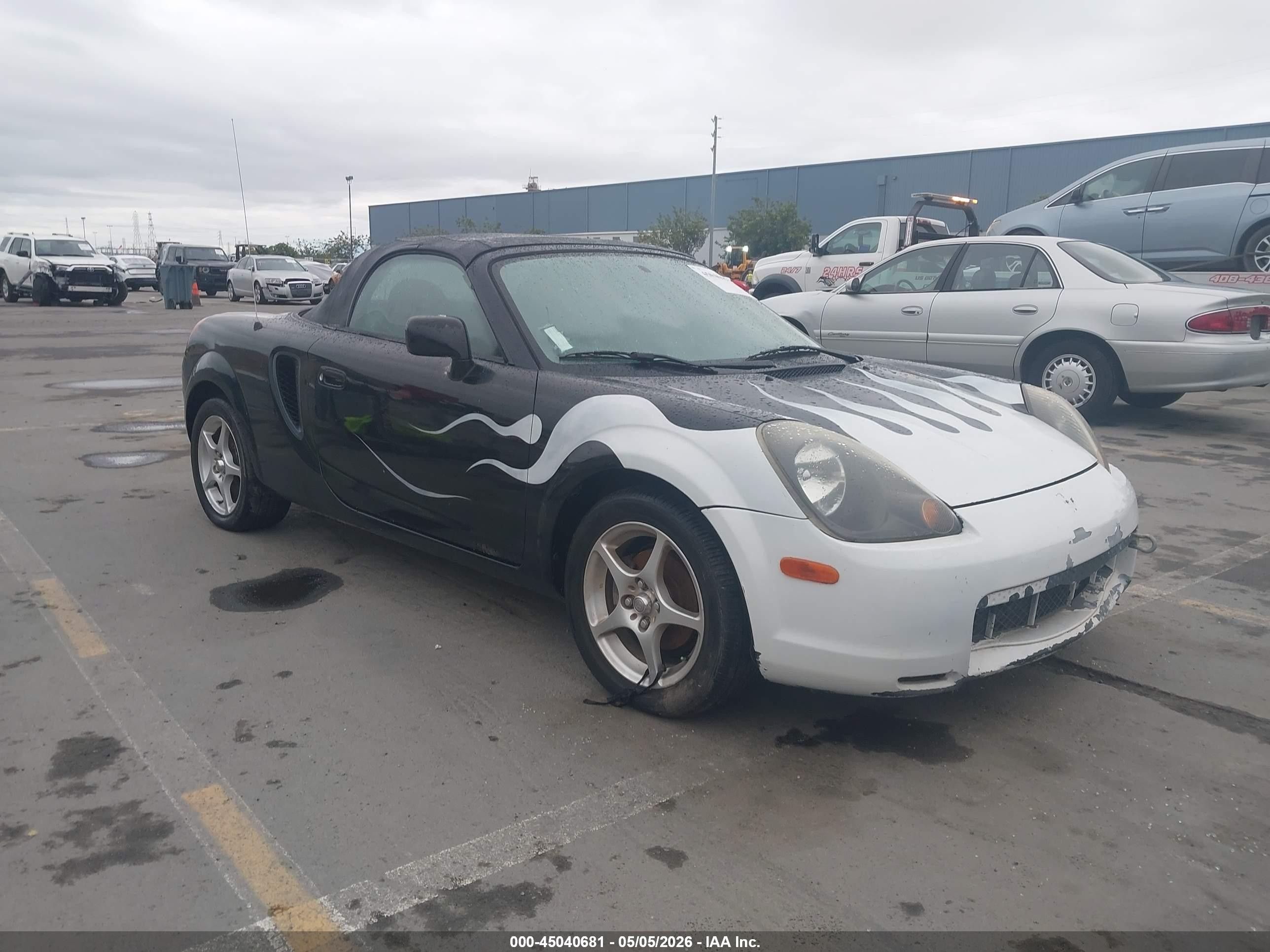 2001 Toyota Mr2 Spyder   Black vin: JTDFR320410029422