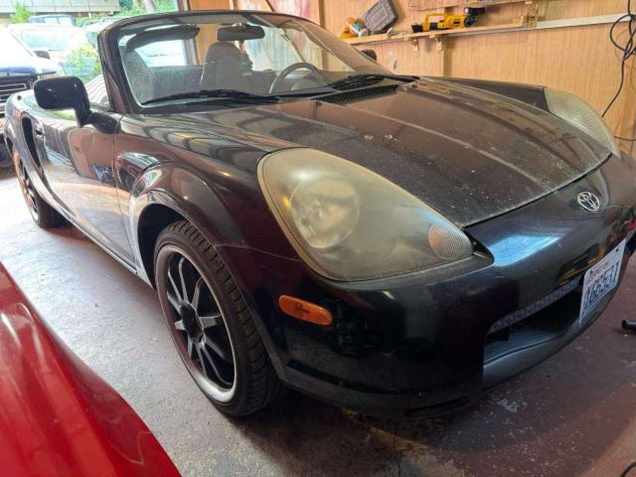 2002 Toyota Mr2 Spyder Черный vin: JTDFR320420052698