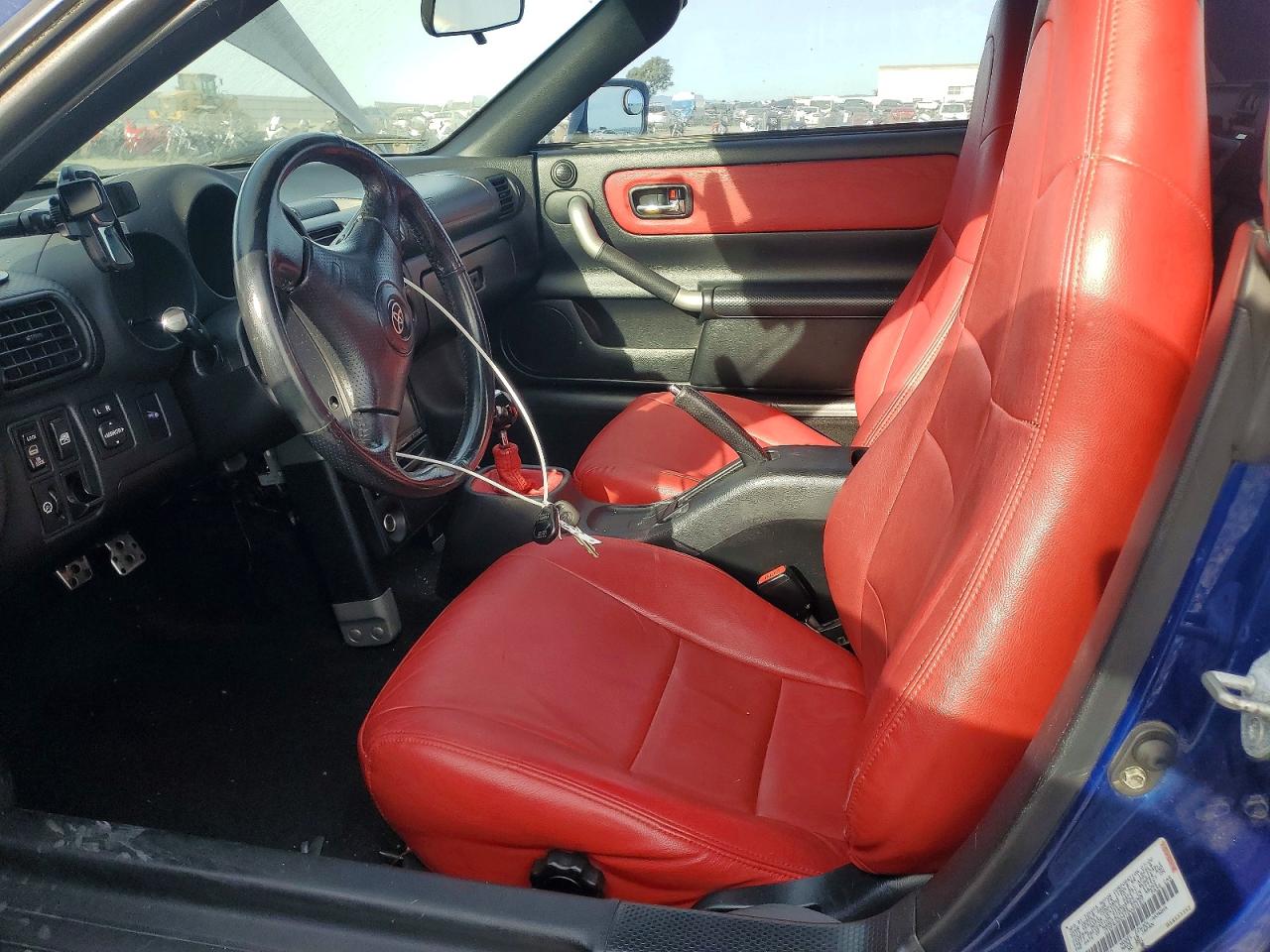 2000 Toyota Mr2 Spyder Base Blue vin: JTDFR3204Y0022187