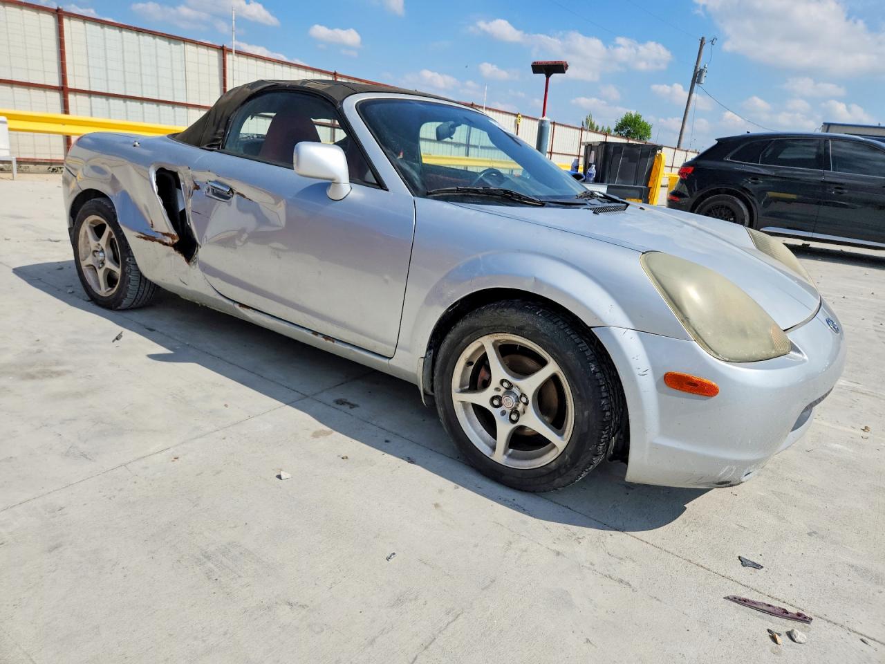 2000 Toyota Mr2 Spyder Silver vin: JTDFR3205Y0022506