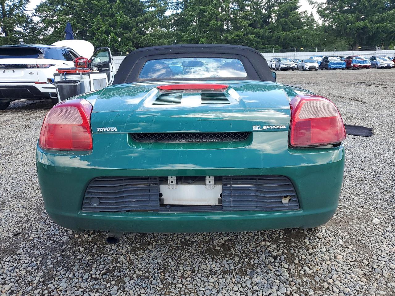 2002 Toyota Mr2 Spyder Green vin: JTDFR320620043081