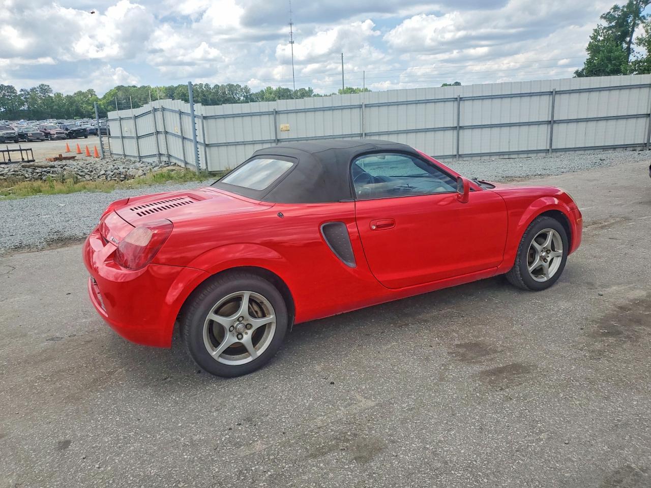 2002 Toyota Mr2 Spyder Red vin: JTDFR320720050248