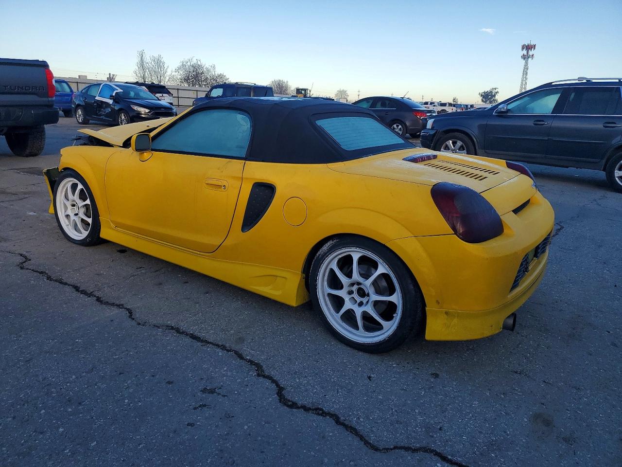 2000 Toyota Mr2 Spyder Yellow vin: JTDFR3207Y0022670