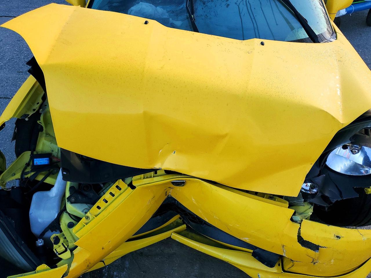 2000 Toyota Mr2 Spyder Yellow vin: JTDFR3207Y0022670
