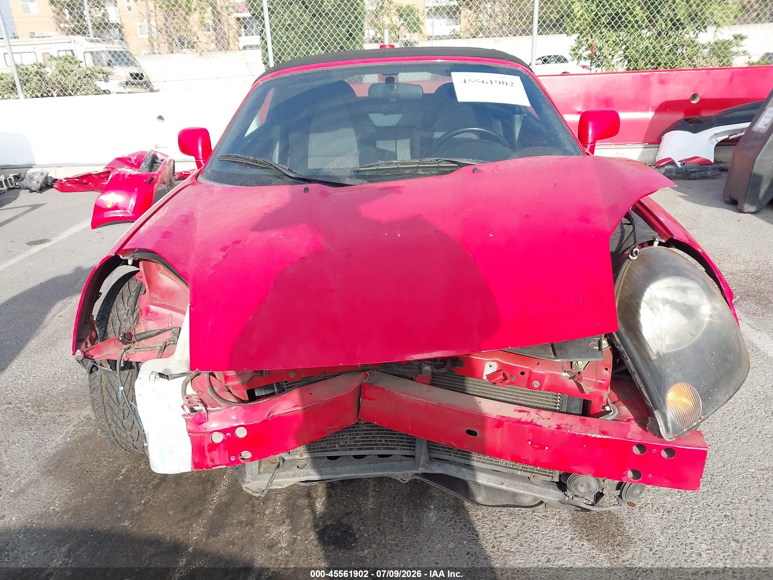 2001 Toyota Mr2 Spyder   Red vin: JTDFR320810027186