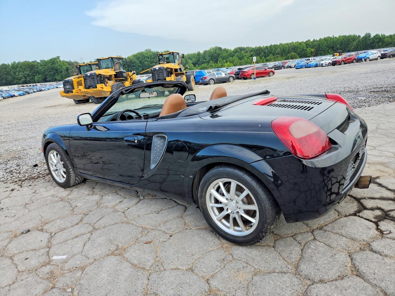 2002 Toyota Mr2 Spyder Black vin: JTDFR320820044765