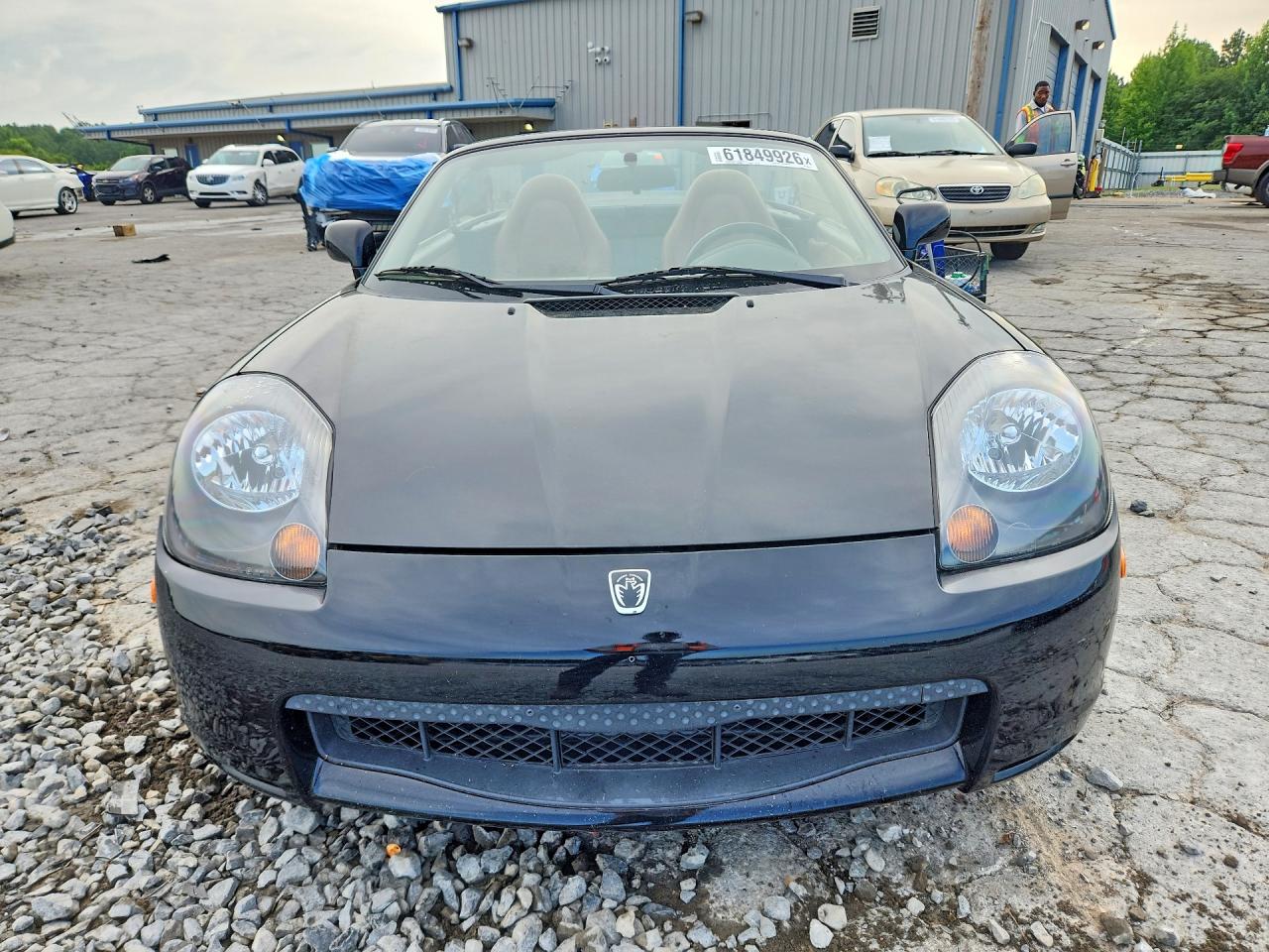 2002 Toyota Mr2 Spyder Black vin: JTDFR320820044765