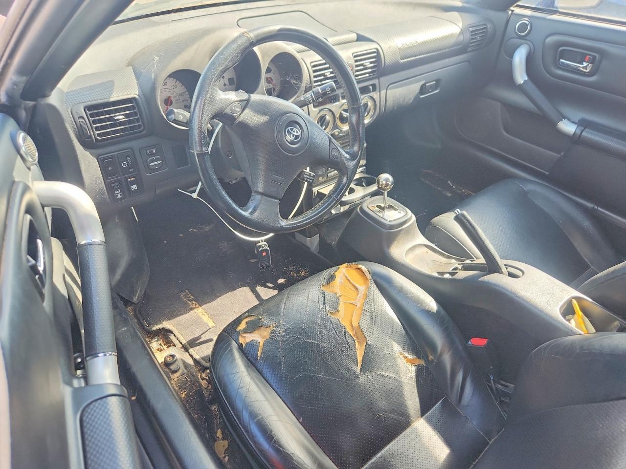 2003 Toyota Mr2 Spyder Blue vin: JTDFR320830065438