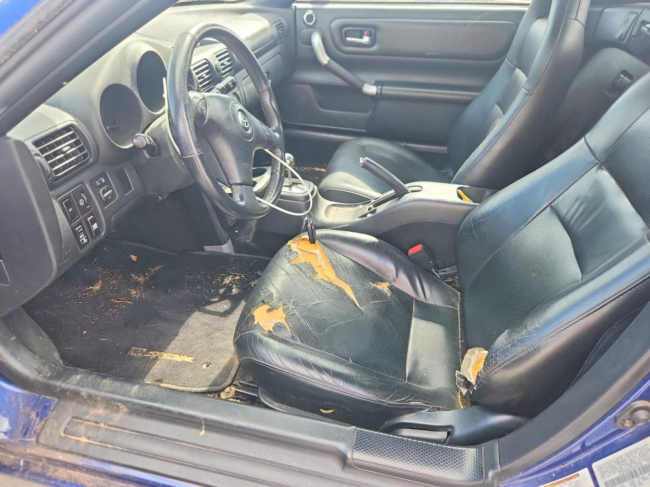 2003 Toyota Mr2 Spyder Blue vin: JTDFR320830065438