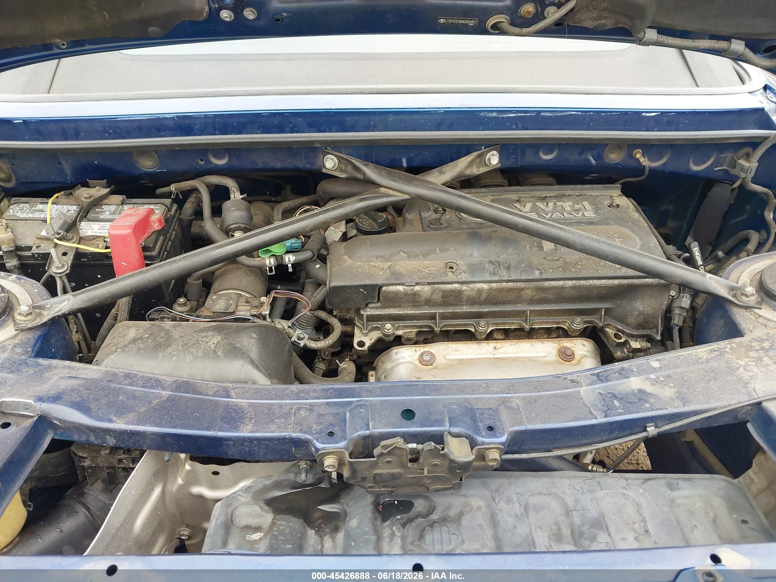 2004 Toyota Mr2 Spyder   Blue vin: JTDFR320840069457