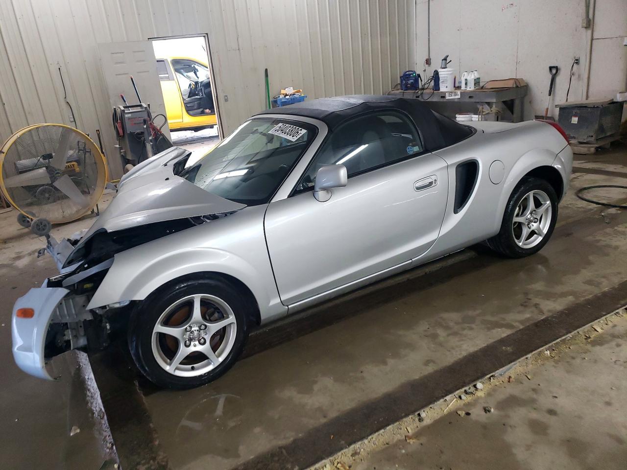 2000 Toyota Mr2 Spyder Серебряный vin: JTDFR3208Y0021656
