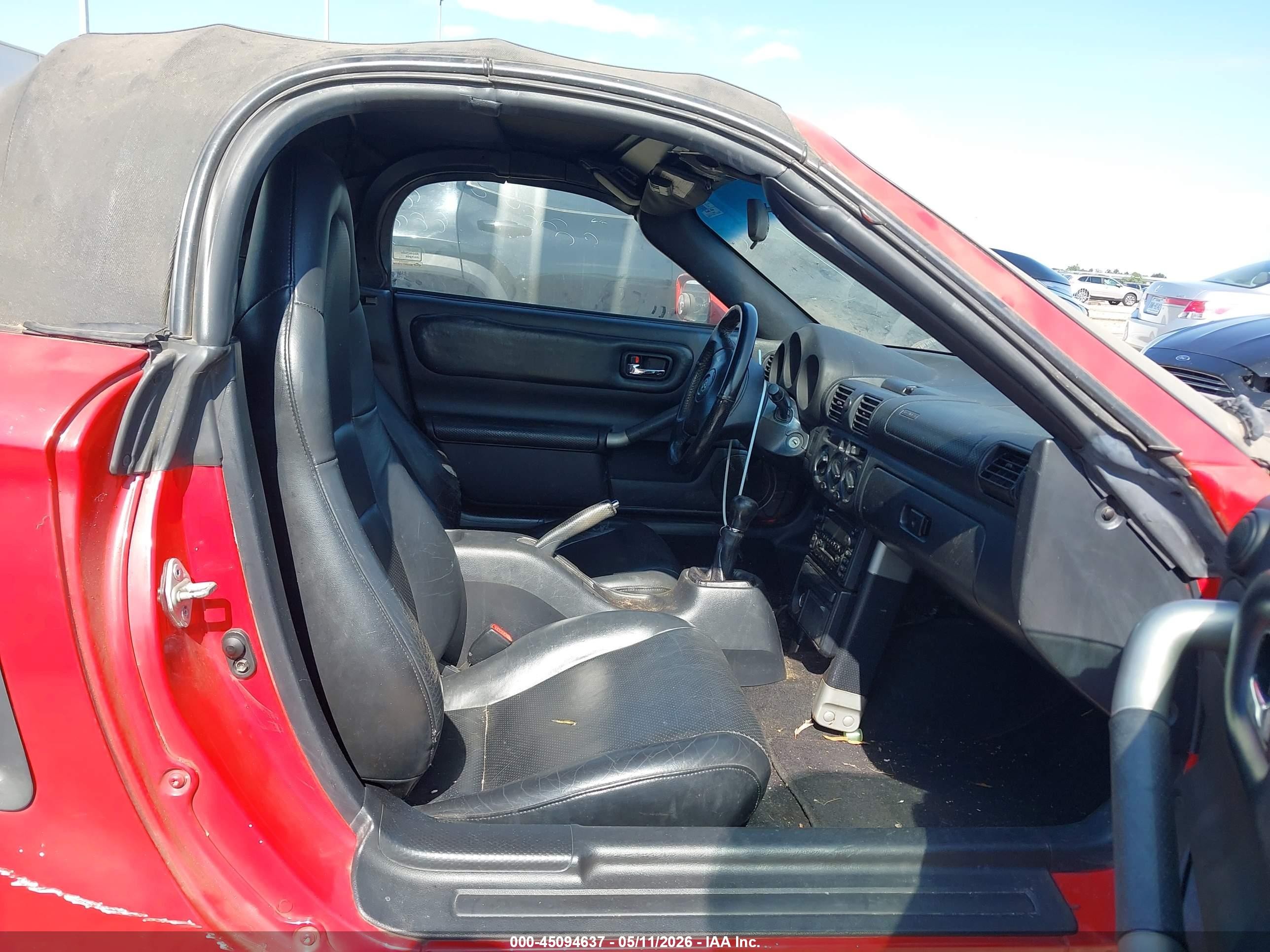 2001 Toyota Mr2 Spyder   Red vin: JTDFR320910036334