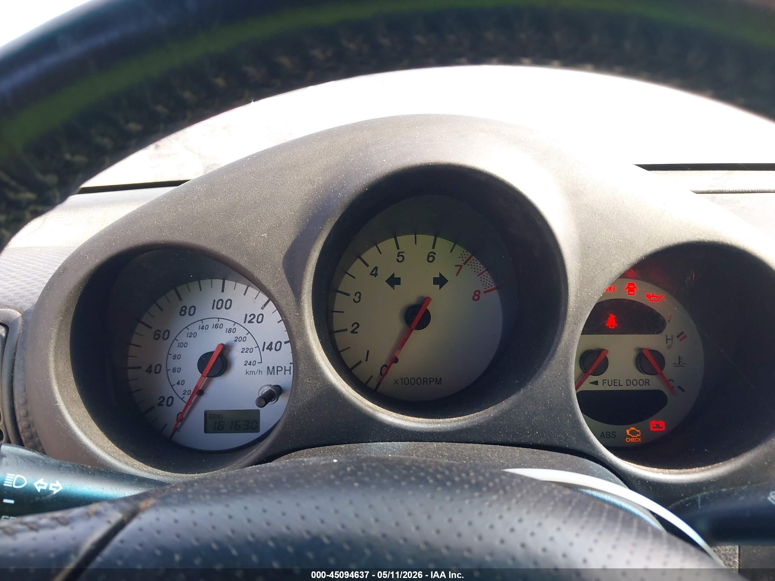 2001 Toyota Mr2 Spyder   Red vin: JTDFR320910036334