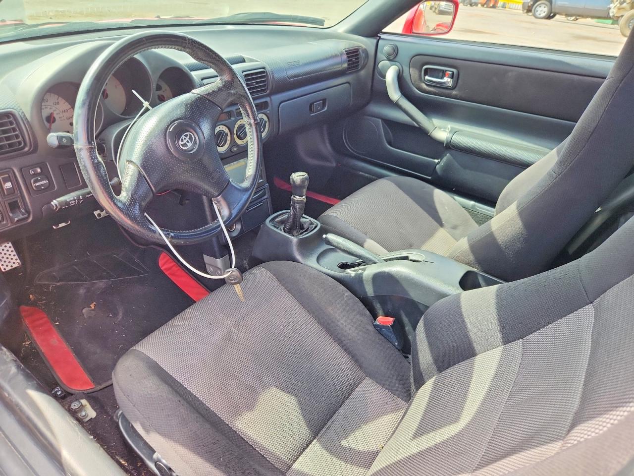 2002 Toyota Mr2 Spyder Base Красный vin: JTDFR320X20042662