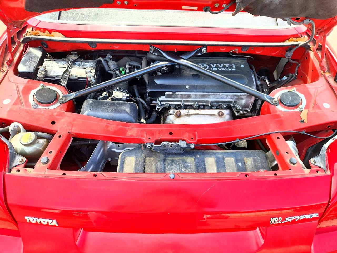 2002 Toyota Mr2 Spyder Base Красный vin: JTDFR320X20042662